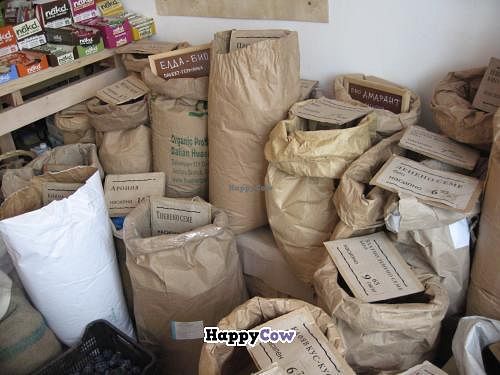 Bulk foods at Zoyz in Sofia, Bulgaria at Zoya - Aksakov St in Sofia