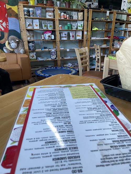   at Arnold's Way Vegetarian Raw Cafe in Lansdale