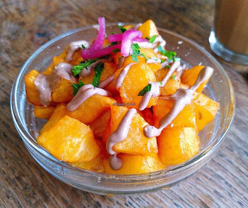 Patatas bravas at Soya Comptoir Bio in Paris
