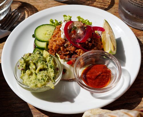 Taco at Soya Comptoir Bio in Paris