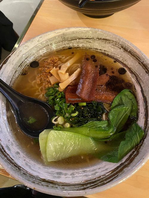 black garlic tonkotsu  at Maki & Ramen - St James Quarter in Edinburgh