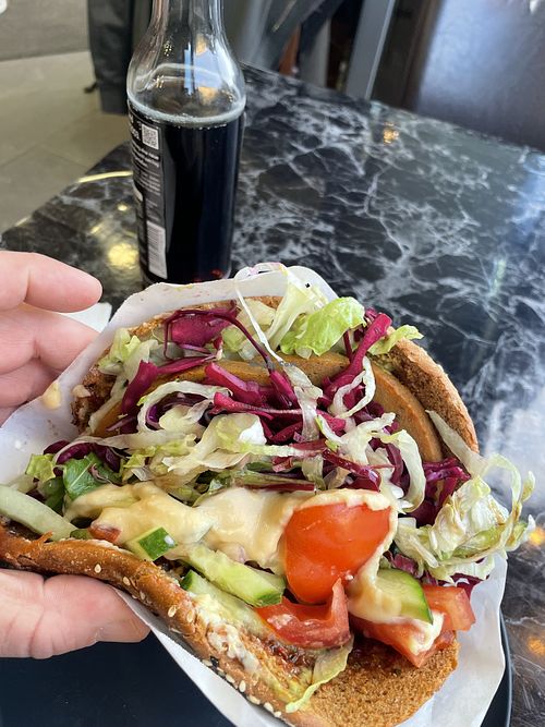 Seitan Kebab  at Döner Zimmer in Berlin