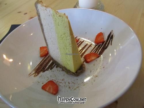 lemon-orange cheesecake at simpleRaw - Oehlenschlaegersgade in Copenhagen