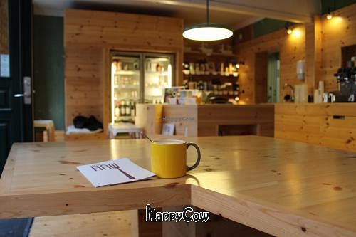 hot vegan chocolate drink at simpleRaw - Oehlenschlaegersgade in Copenhagen