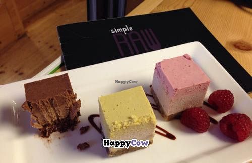 dessert at simpleRaw - Oehlenschlaegersgade in Copenhagen