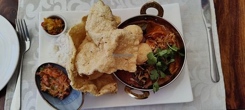 Malay curry at treat in Clarens