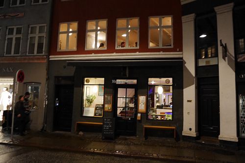 Outside at Green Sushi in Copenhagen