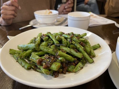 String beans with mince  at Veggie Kingdom 緻素坊 in Kowloon