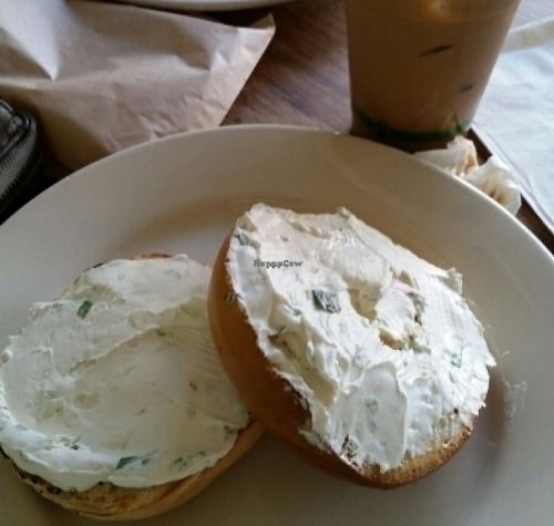 bagels and coffee at Grindcore House in Philadelphia