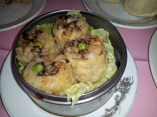 Steamed Dragon Dumplings (?) - great at New Harmony Vegetarian Restaurant in Philadelphia