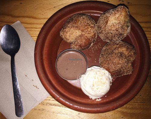 These are the most amazing donuts you will ever have! MUST TRY!!! at Milgi in Cardiff