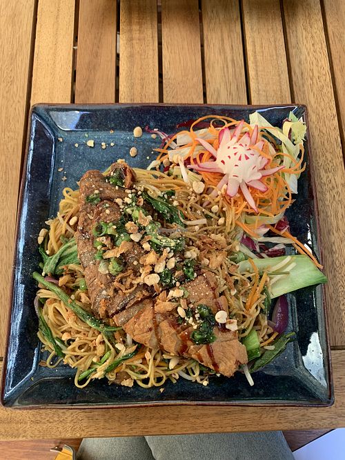 Vegane Ente at Noodle Bowl in Augsburg