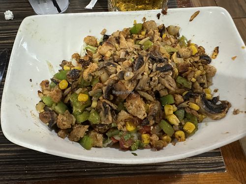 Vegan bowl  at Plaza Azteca in Hampton