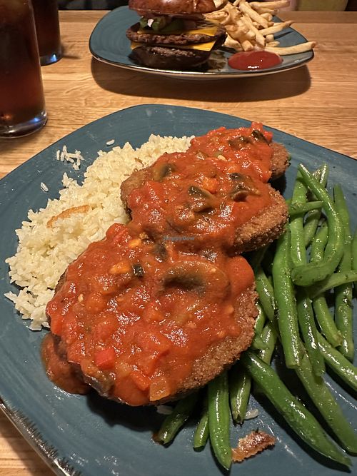 Schnitzel   at Café Benelux in Milwaukee