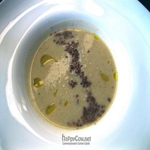 Truffled Celery Root Puree: savory nutella crumble $9 at Horizons in Philadelphia