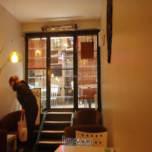 Govinda's from the inside.  at Govinda - Beyoglu in Istanbul