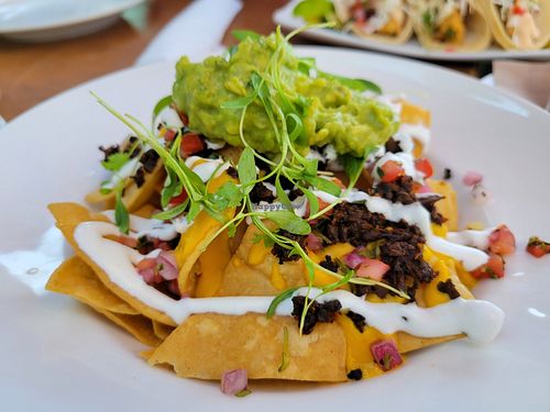 Nachos at Margo's in Santa Monica