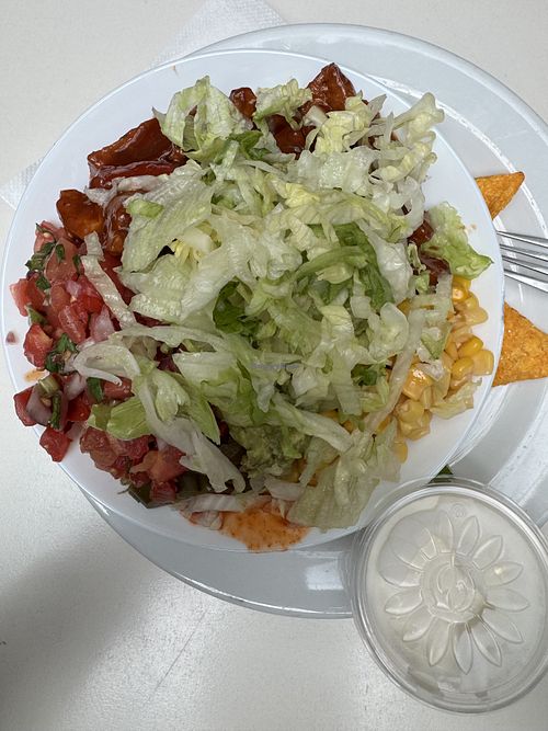 Vegan Tofu Burrito Bowl  at Pandos Tex Mex in Vienna