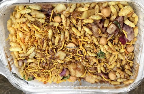 Bhel puri  at Mahavir Sweet Mart in North London