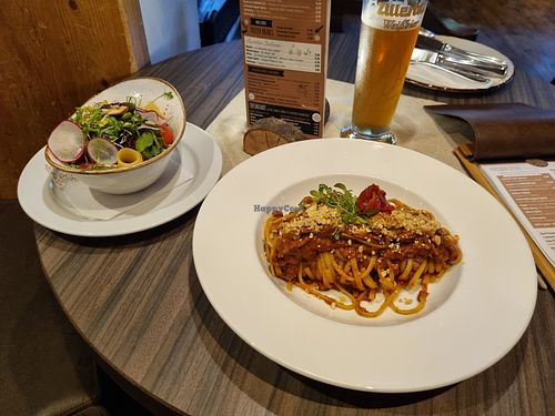 Better than Bolo and small salad at Dahuam.202 in Gerlos