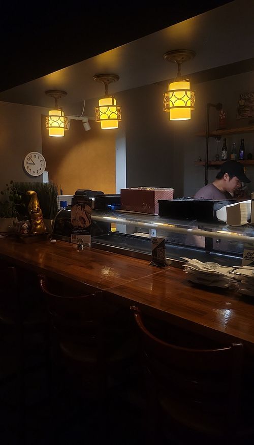 Sushi counter at MA-KIN in Agoura Hills