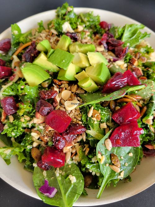 New healthy fav go-to option super green and quinoa at Veggie Grill by Next Level in Santa Monica