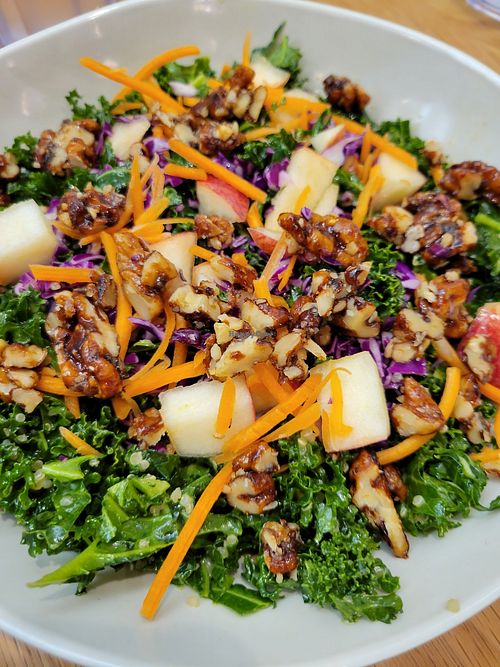 Kale salad at Veggie Grill by Next Level in Santa Monica