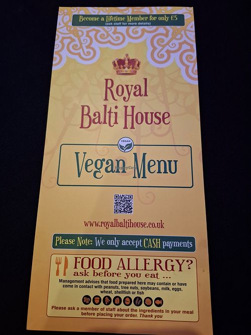  at Royal Balti House in Farnworth