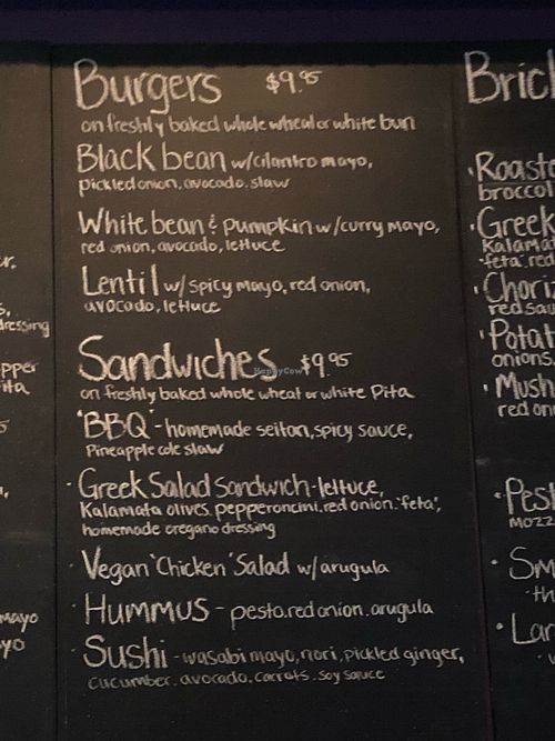 Menu at Fresca on Addison in Richmond