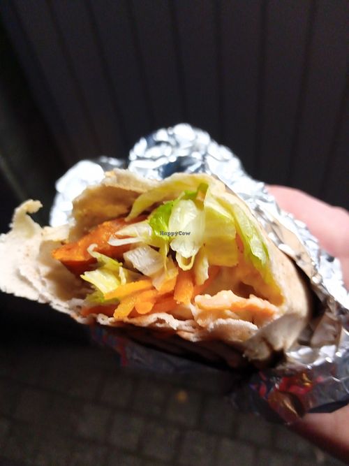 Falafel Makali Sandwich (take-away) at Imbiss Shukran in Cologne