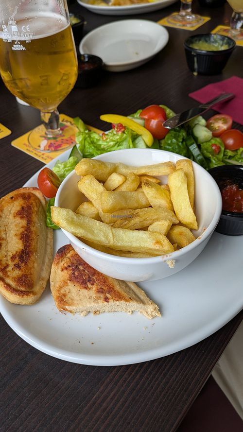 Vegan Fillet (Quorn) at Quayside in Whitby