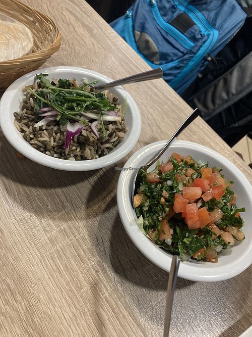 Riz et lentilles et légumes   at Le Cèdre in Avignon