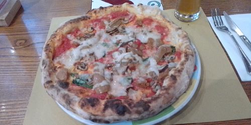 Vegan pizza. at Rossopomodoro in Rimini