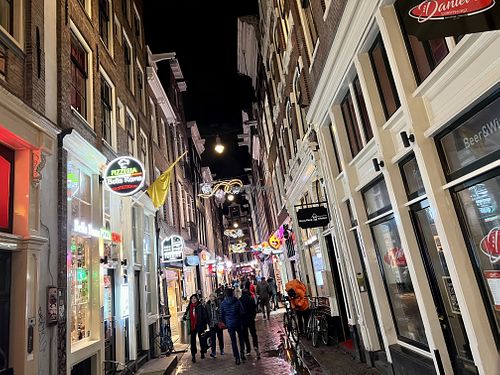 outside  at Bella Roma in Amsterdam