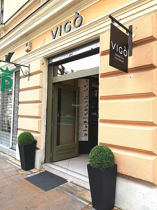 Vigo sorbetto - only vegan ice cream at Vigó - Kongresni Trg in Ljubljana