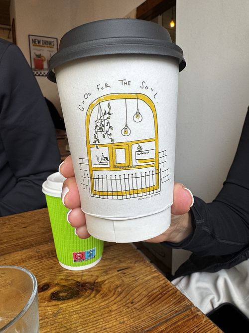 Chai latte with coconut milkk  at Good for the Soul in Ballincollig