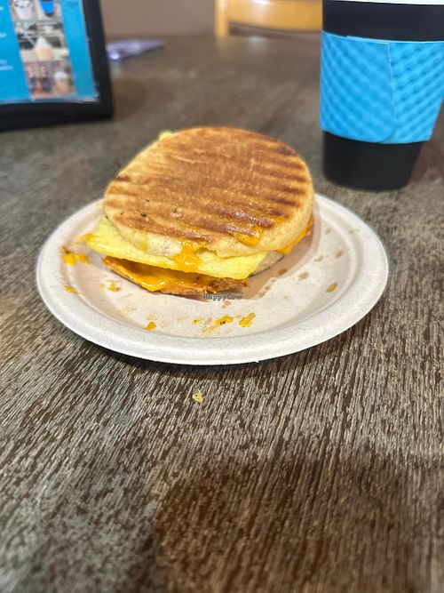 Vegan breakfast sandwich!  at Neill's Coffee & Ice Cream in Pullman