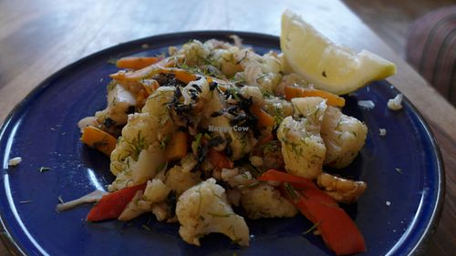 Cauliflower tea dish at Veda House - Sofia in Sofia