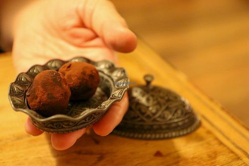 chocolate truffles at Veda House - Sofia in Sofia