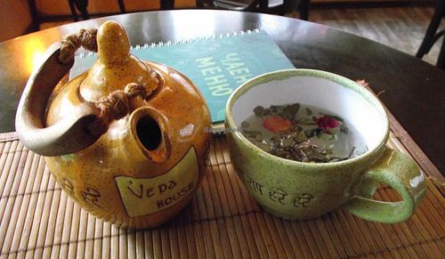 Fresh cup of amazing tea  at Veda House - Sofia in Sofia