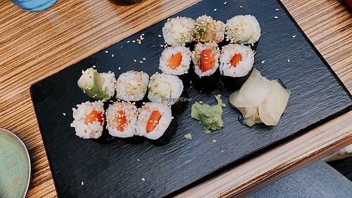 veganes Sushi at Asia Gourmet in Gaggenau