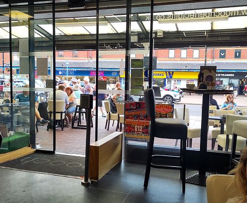 Inside at Mooch in Skegness