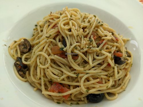 Spaghetti Aglio e Olio at Santa Maria in Peenemuende