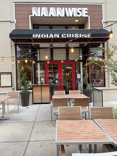 Outside  at NaanWise Indian Cuisine in Washington