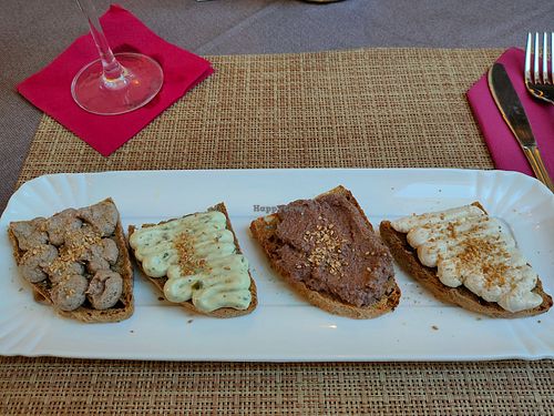 Mixed Seasonal Bruschette at Locanda dei Poeti in Trapani