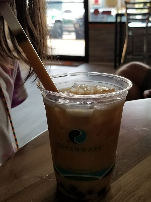 Mmmm boba at QSu Cafe in Westminster