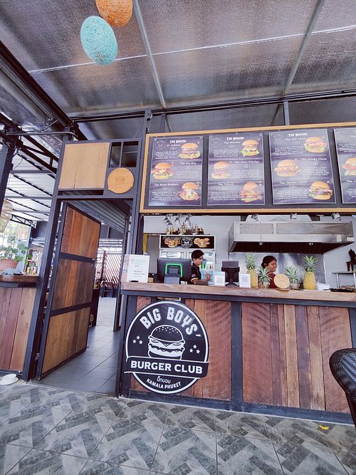  at Big Boys' Burger Club in Phuket