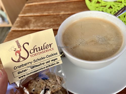 coffee & cookies  at Schuler Tortenservice in Wurzburg