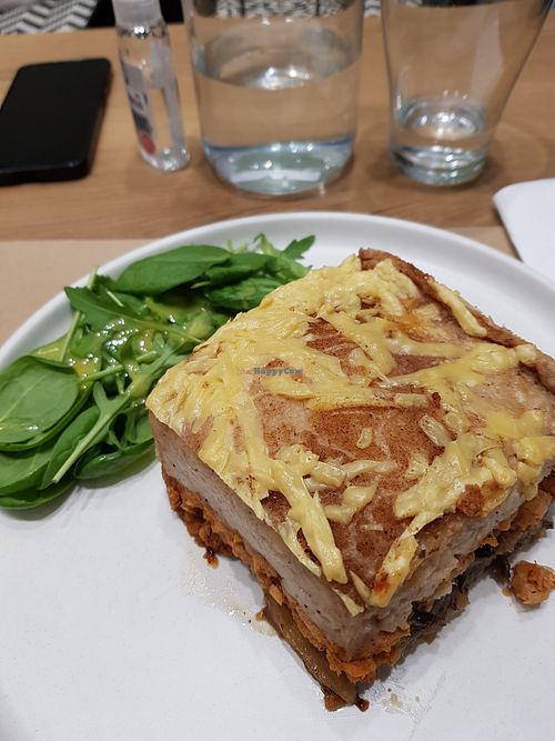 Moussaka at W Karytsi in Athens