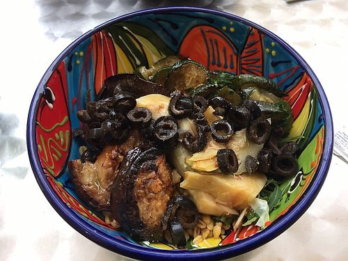 Self composed salad  at Iceberg in Menton